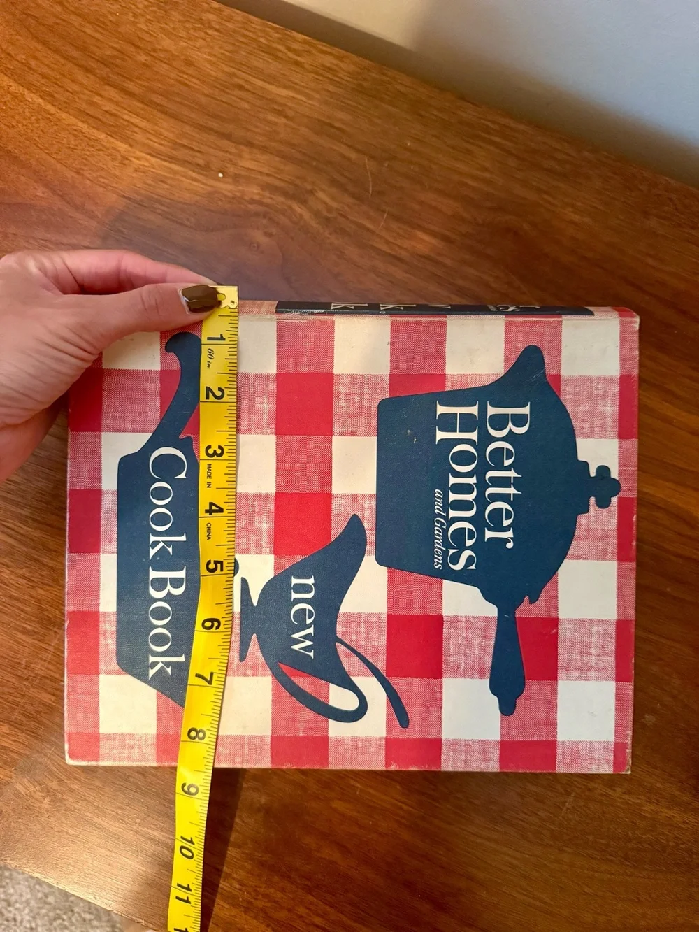 Better Homes and Gardens Red Check New Cook Book